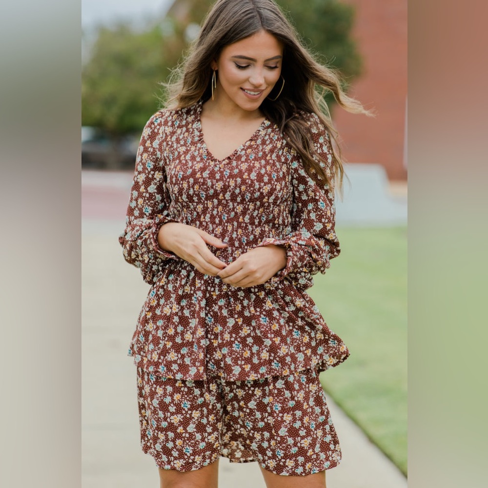 Promesa Floral babydoll dress | size S